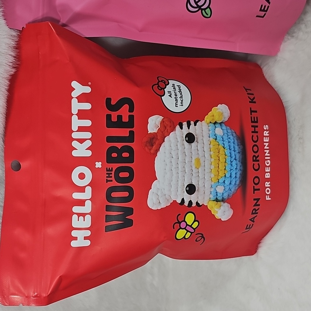 The Woobles Hello Kitty, My Melody And Cinnamoroll Crochet Kits - Picture 2 of 7